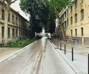 Szkolna ulica w Paryżu