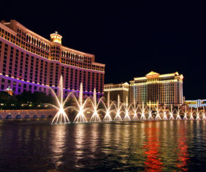 Fontanna w Las Vegas