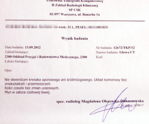 Maserak mnie pobił