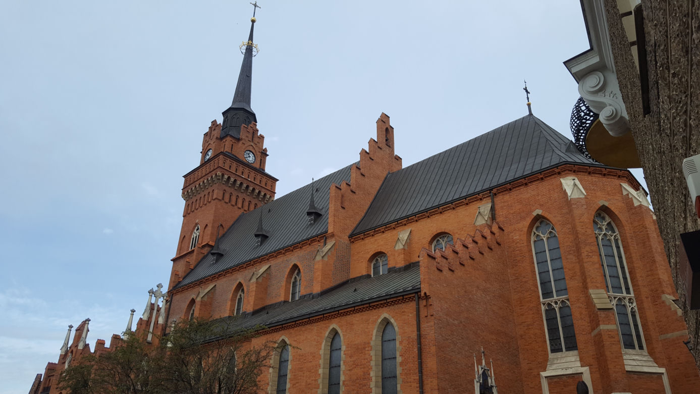Spacer po najstarszej części Tarnowa