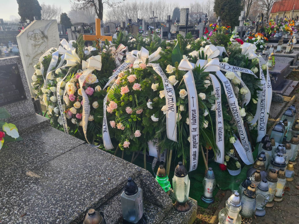 Grób druha z OSP Wrzawy [GALERIA]