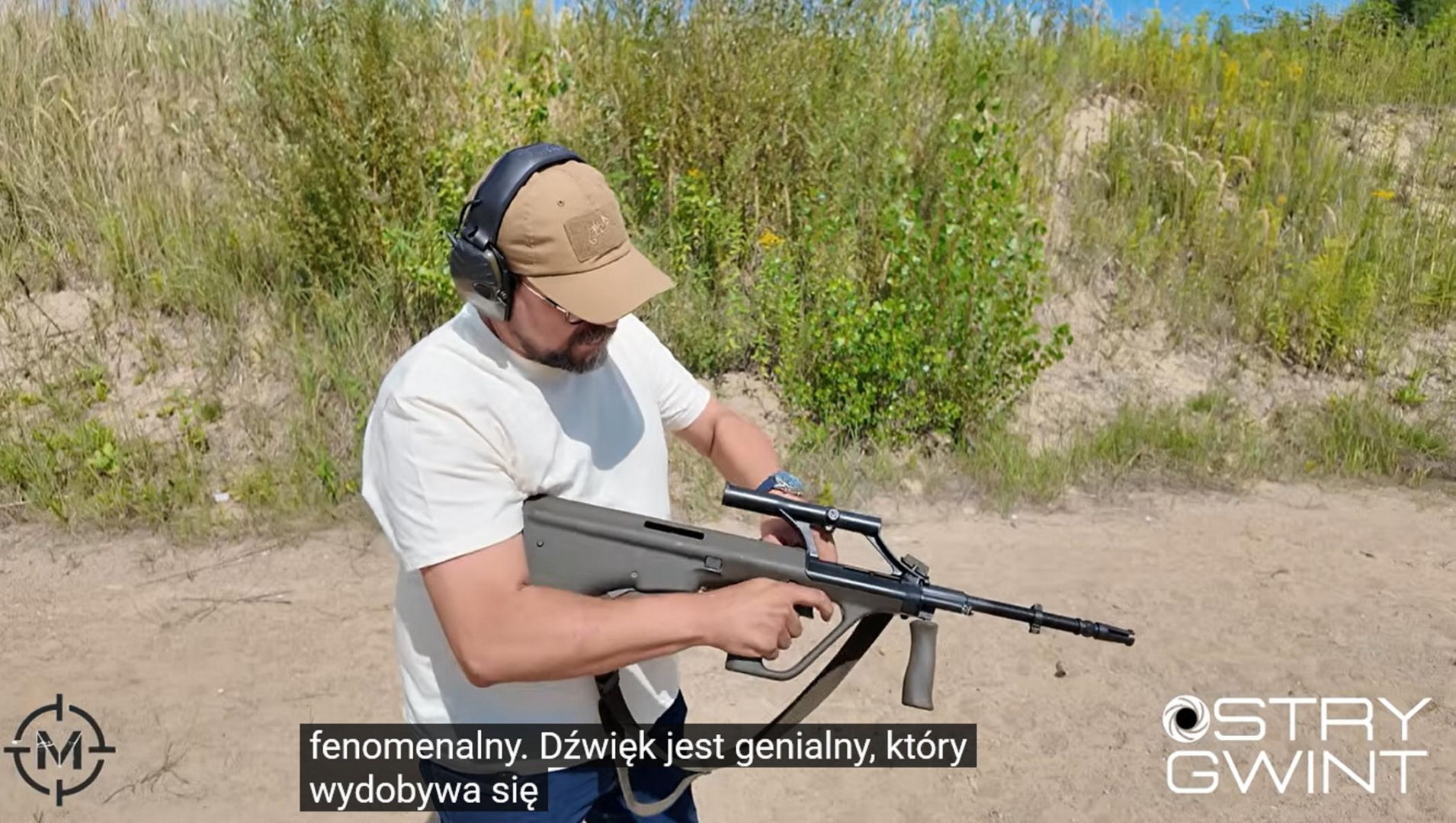Steyr AUG / StG 77 - test karabinu