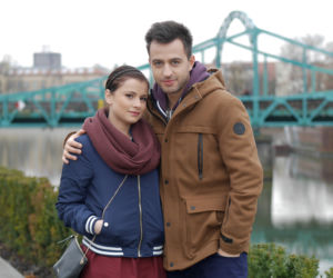 Pierwsza miłość odcinek 2426 Mikser (Błażej Michalski) Marta (Joanna Jarmołowicz)