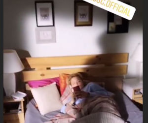 M jak miłość. Ula (Iga Krefft) na planie
