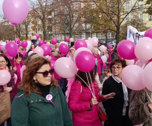 Marsz Różowej Wstążki w Szczecinie