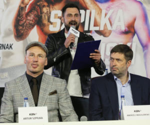 Konferencja przed walką Szpilka - Różański