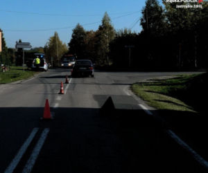Wypadek z udziałem 10-letniej rowerzystki