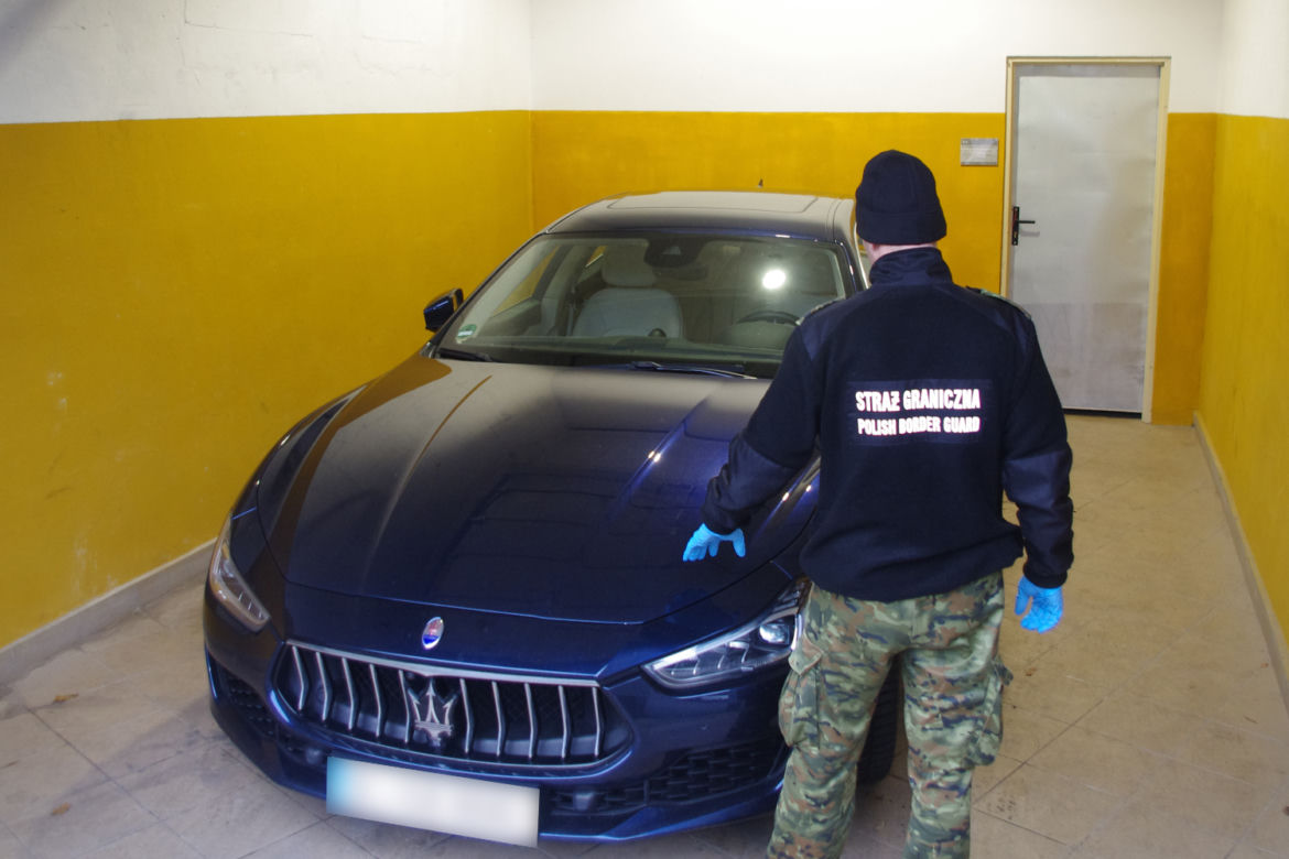 Luksusowe Maserati zatrzymane w Koszalinie. Dzień wcześniej auto skradziono w Berlinie