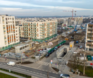 Budowa metra linii M2 na Chrzanowie w Warszawie