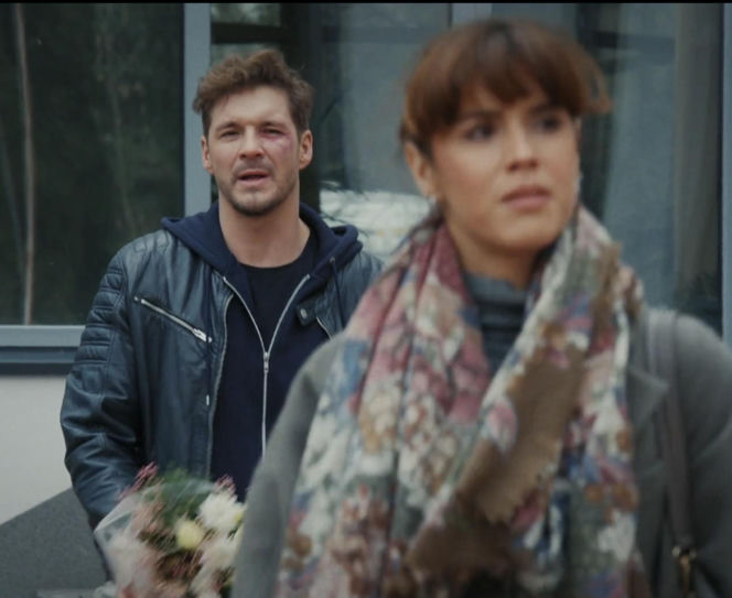 M jak miłość odc. 1923. Kama (Michalina Sosna), Marcin (Mikołaj Roznerski)