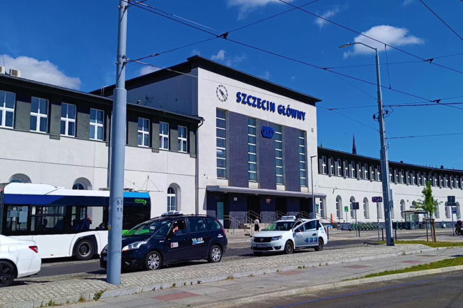Awaria na dworcu w Szczecinie