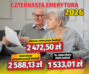 Czternasta emerytura 2026