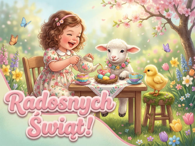 Kartki na Wielkanoc do pobrania