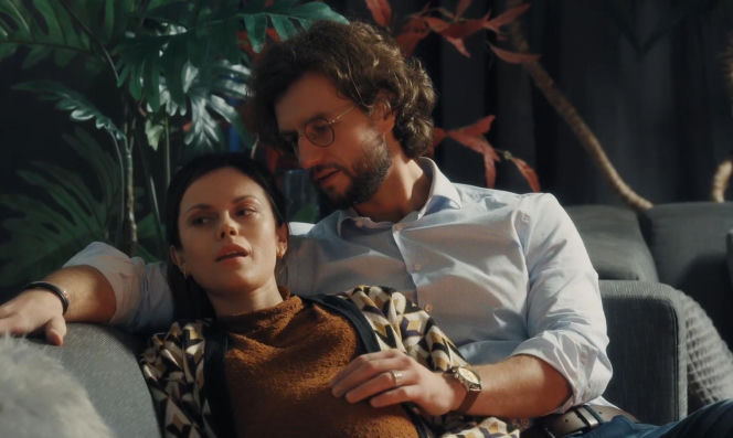 M jak miłość. Kasia (Paulina Lasota), Mariusz (Mateusz Mosiewicz)