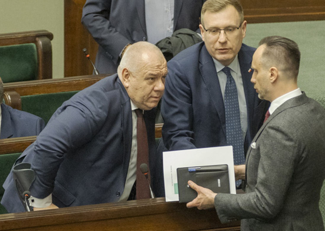 Jacek Sasin o kuli w Sejmie