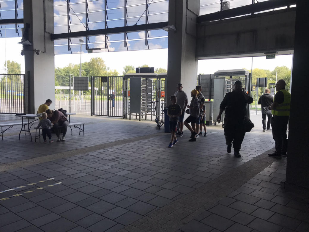 Spokój na Arenie Lublin. Sprawna akcja w czasie ewakuacji