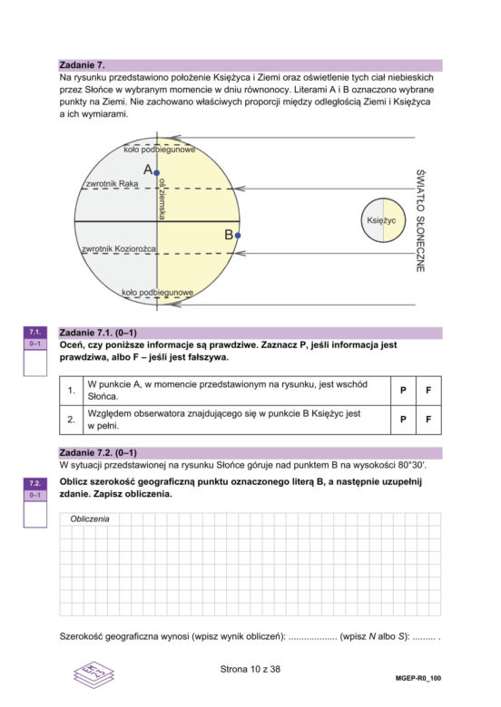 Matura 2025 geografia - arkusz CKE 15.05.2025 - Formuła 2023