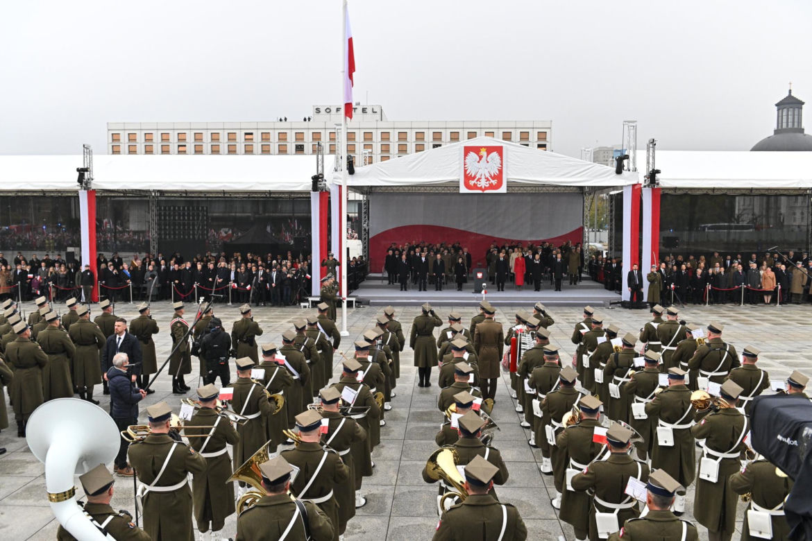 11 listopada. Obchody święta niepodległości na pl. Piłsudskiego