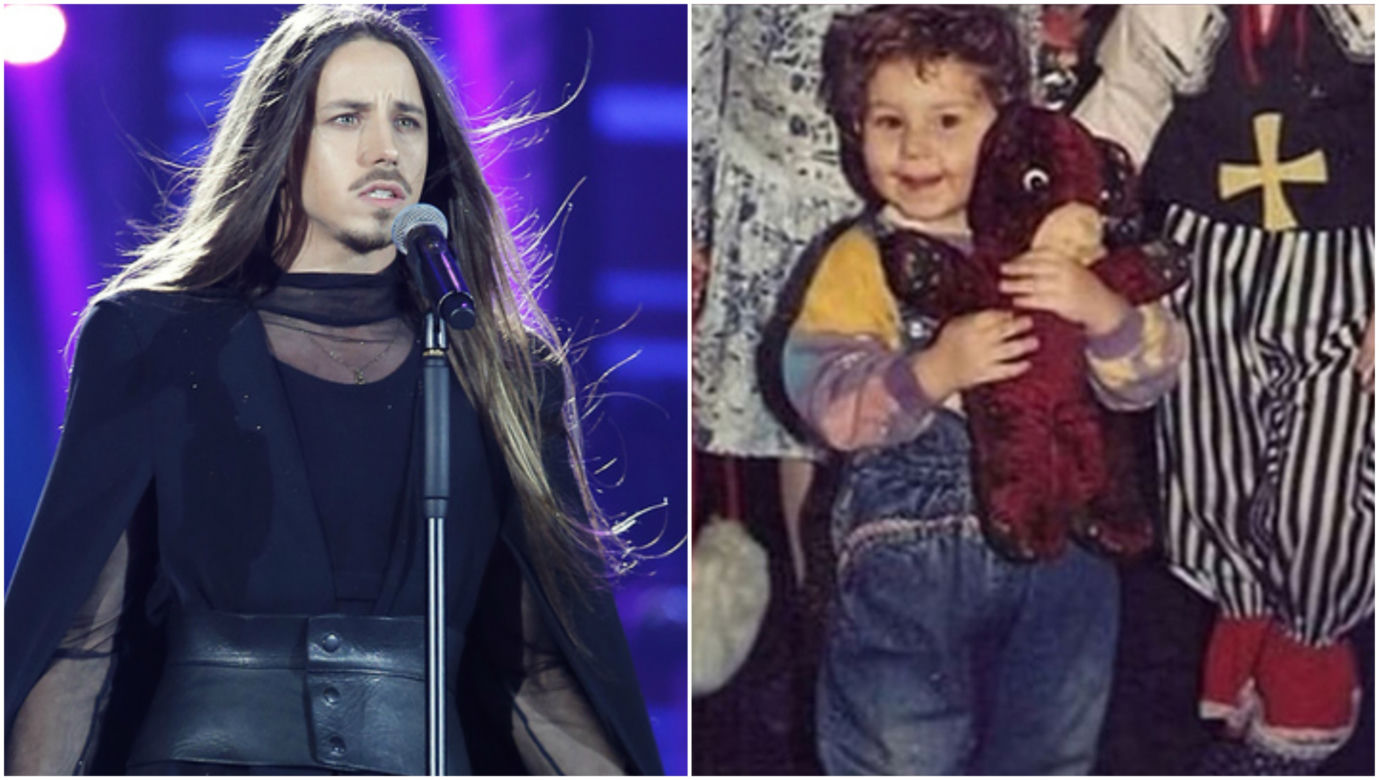 Michał Szpak pokazał zdjęcie z dzieciństwa. Wyglądał UROCZO
