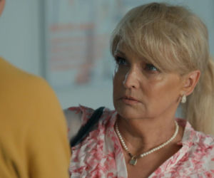 Barwy szczęścia, odcinek 3301. Cezary (Marcel Opaliński), Małgorzata (Adrianna Biedrzyńska)