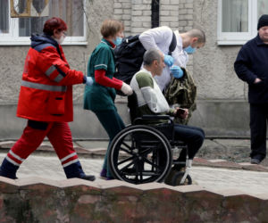 35 osób zginęło w rosyjskim ostrzale rakietowym Międzynarodowego Centrum Operacji Pokojowych i Bezpieczeństwa w obwodzie lwowskim