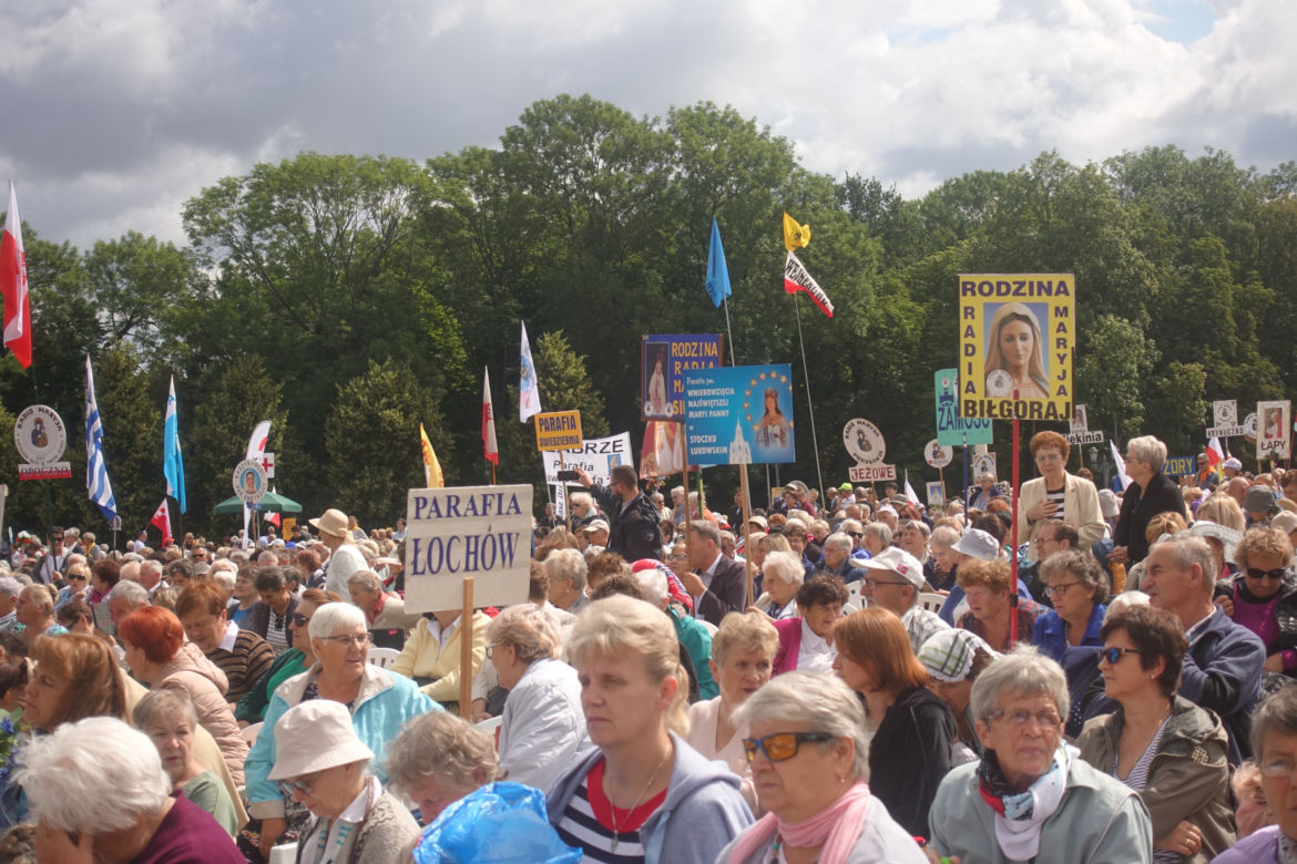 Pielgrzymka Radia Maryja do Częstochowy na Jasną Górę