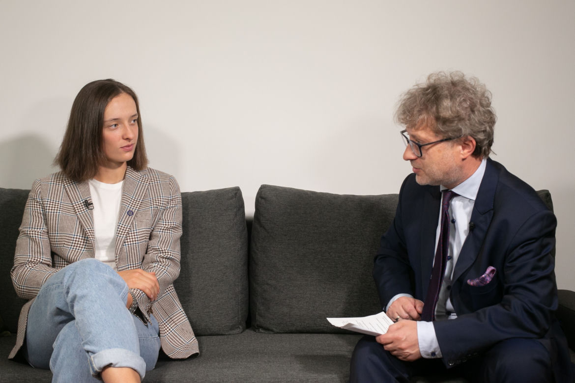 Iga Świątek: Chcę, żeby dzieciaki złapały za rakiety