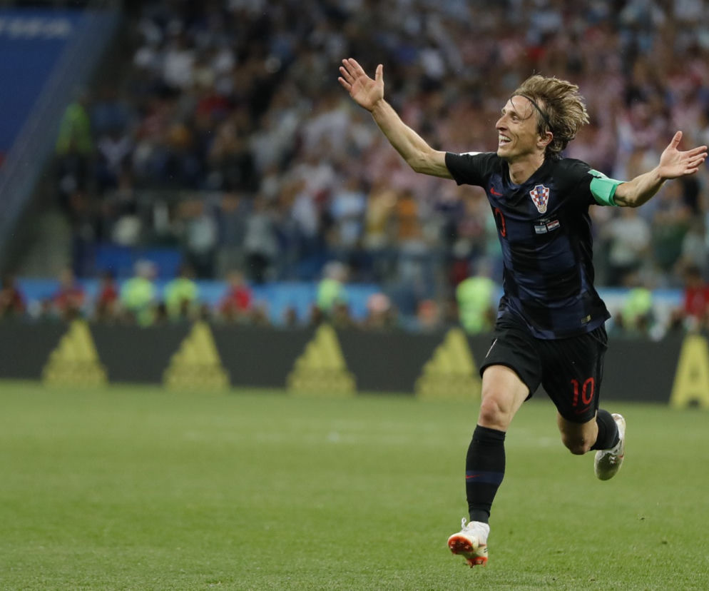 Gruoa D: Mecz Argentyna-Chorwacja: Luka Modric