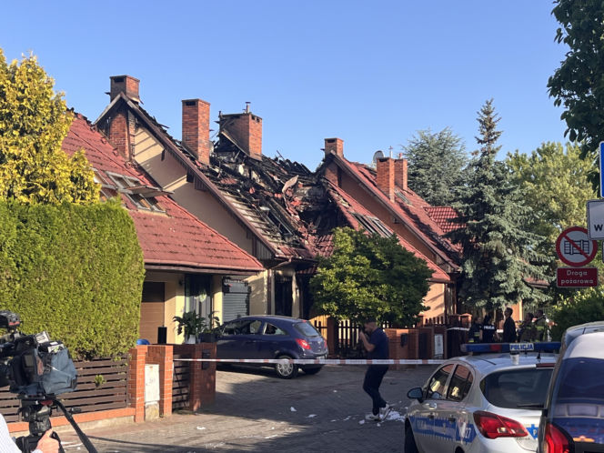 Pożar w Przecławiu