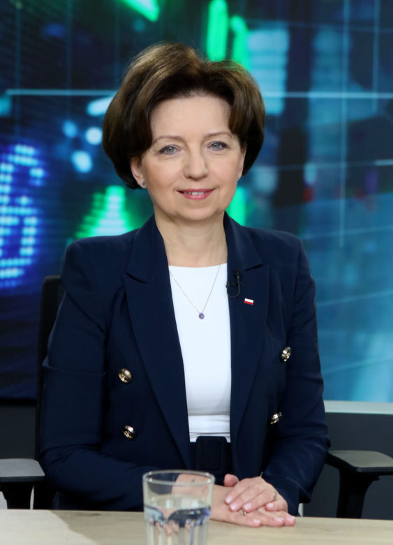 Marlena Maląg gościem programu Huberta Biskupskiego "Pieniądze to nie wszystko"
