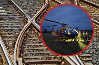 Wstrząsające sceny na torach pod Malborkiem! 36-latek przeżył zderzenie z pociągiem, sprawę bada policja