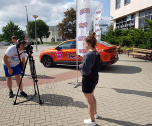 Eska Summer City Olsztyn - wizyta w Kortowie, rekrutacja na UWM 19.07