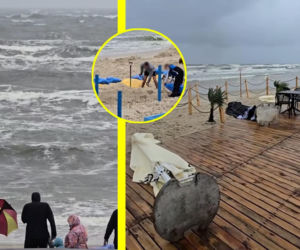 Dramatyczne sceny w Stegnie. Bałtyk pochłonął popularną plażę