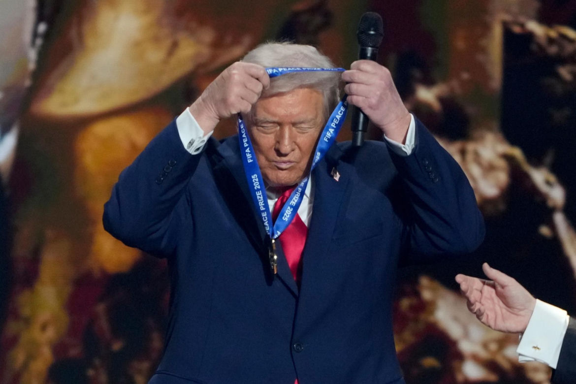 Donald Trump z Nagrodą Pokoju