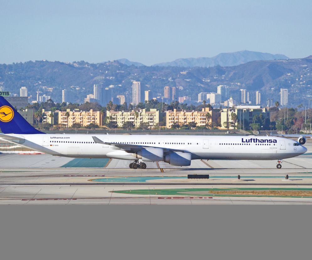 Samolot Lufthansa