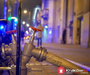 Groźny pożar w budynku Filharmonii Krakowskiej