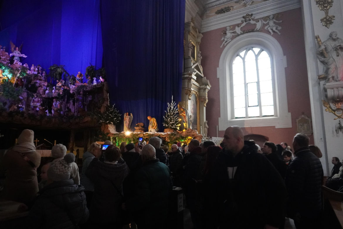 Szopka Bożonarodzeniowa u Franciszkanów na Placu Bernardyńskim w Poznaniu