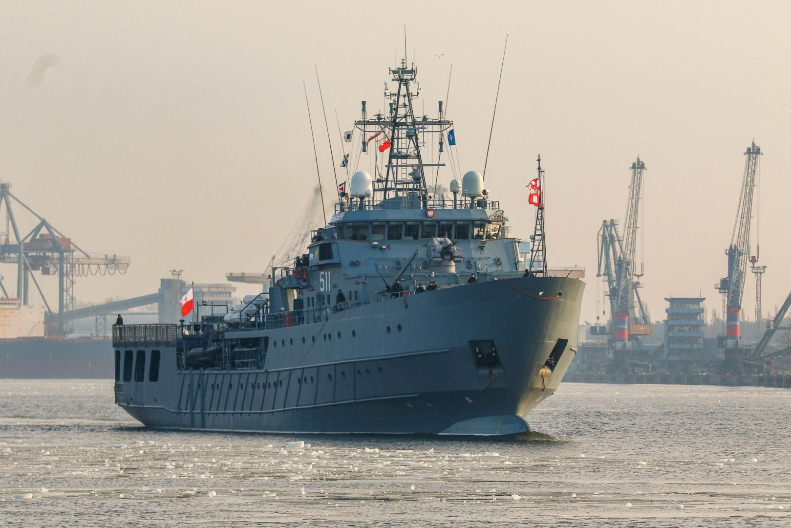 Polska „tarcza przeciwminowa” NATO w Świnoujściu. Co robi SNMCMG1 na Bałtyku