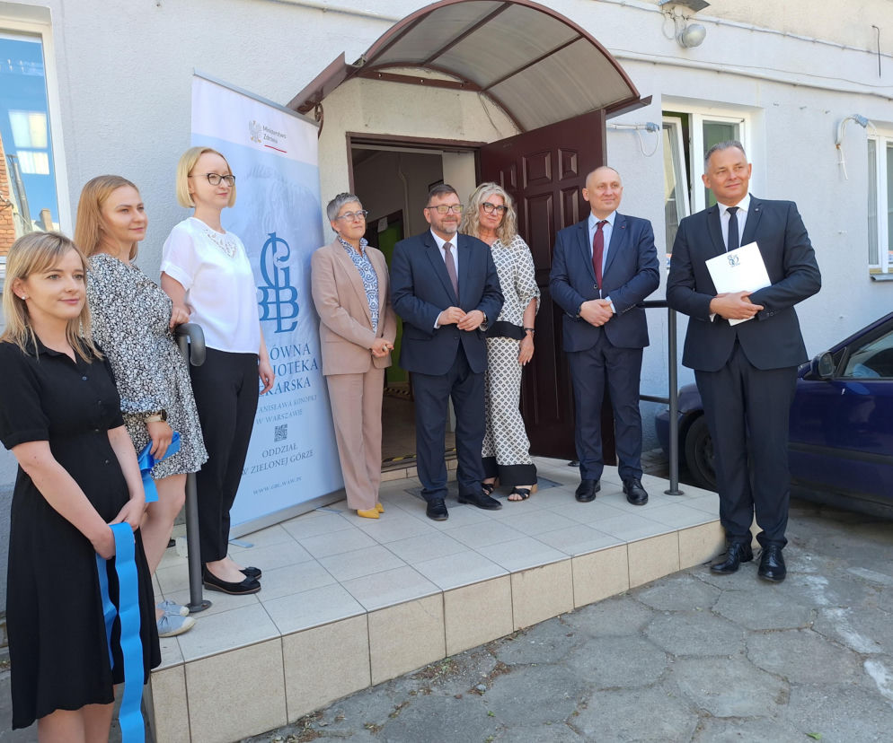 Otwarcie biblioteki lekarskiej w Zielonej Górze