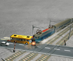 Pociągiem w autobus