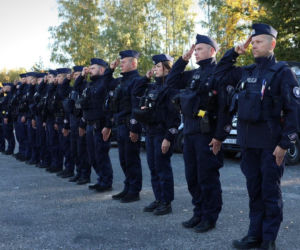Syreny zawyły w całej Polsce. Tak policja pożegnała zastrzelonego sierż. Natana Sieronia