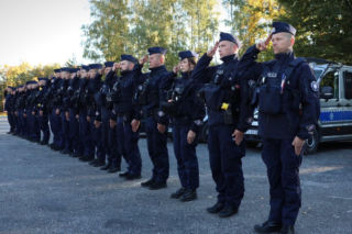 Syreny zawyły w całej Polsce. Tak policja pożegnała zastrzelonego sierż. Natana Sieronia
