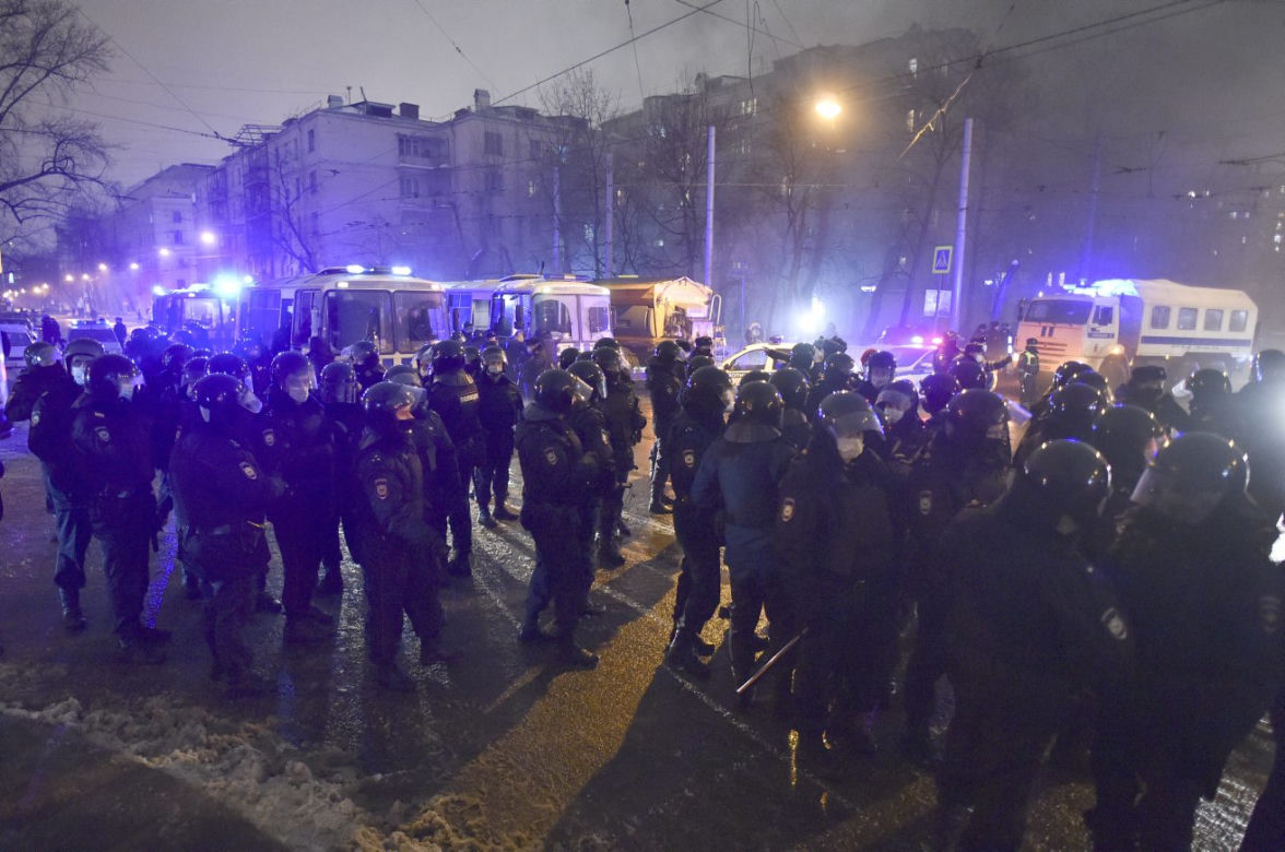 Protesty w Rosji po aresztowaniu Aleksieja Nawalnego