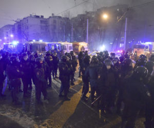 Protesty w Rosji po aresztowaniu Aleksieja Nawalnego