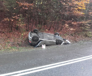 Wypadek na drodze wojewódzkiej 163 