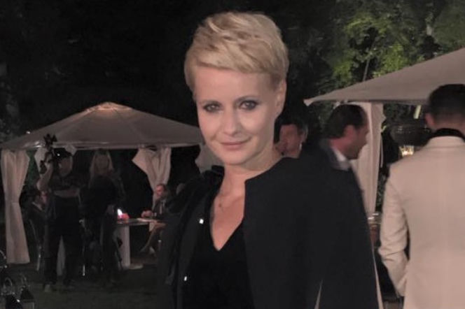 Małgorzata Kożuchowska na planie Drugiej szansy