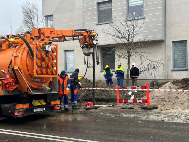 Pożar gazociągu w Szczecinie