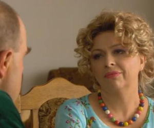 Ranczo 8 sezon odc. 103. Halina (Violetta Arlak), senator Kozioł (Cezary Żak)