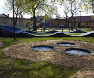 Park na Rynku Zaborowskim w Lesznie już otwarty