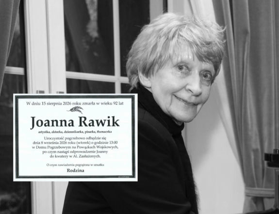 Tak pożegnano Joannę Rawik. W pewnym momencie padło nazwisko Jaruzelskiego!